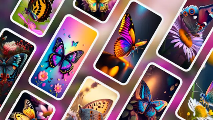 Butterfly Wallpapers 4K android App screenshot 5